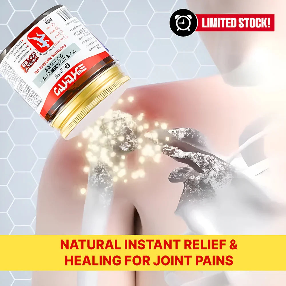 QuickRelief™ - Japanese Instant Pain Relief Soothing Massage Gel 🌸✨