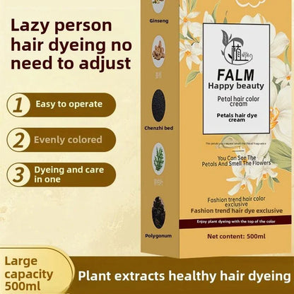 2025 Japanese Petal Rose Hair Dye Shampoo