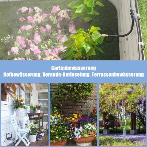 🌱360° curved garden automatic watering system