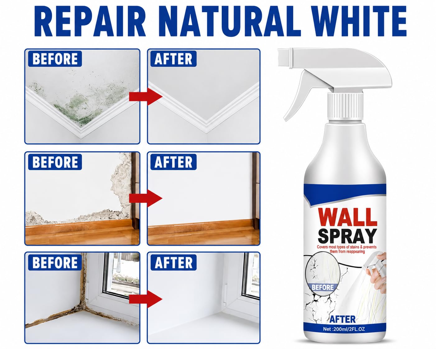 Magic Wall Repair Spray ( Pack Of 1 )