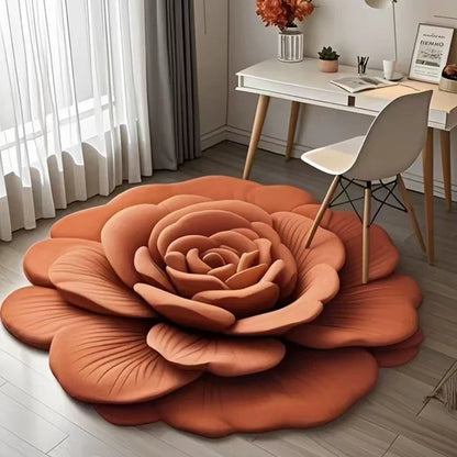 🌺Limited Time Half Price - Floral Plush and Diatomaceous Earth Floor Mat