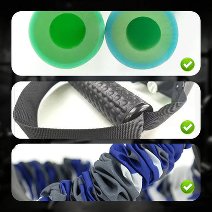 Natural Latex 3-Hole Resistance Stretcher