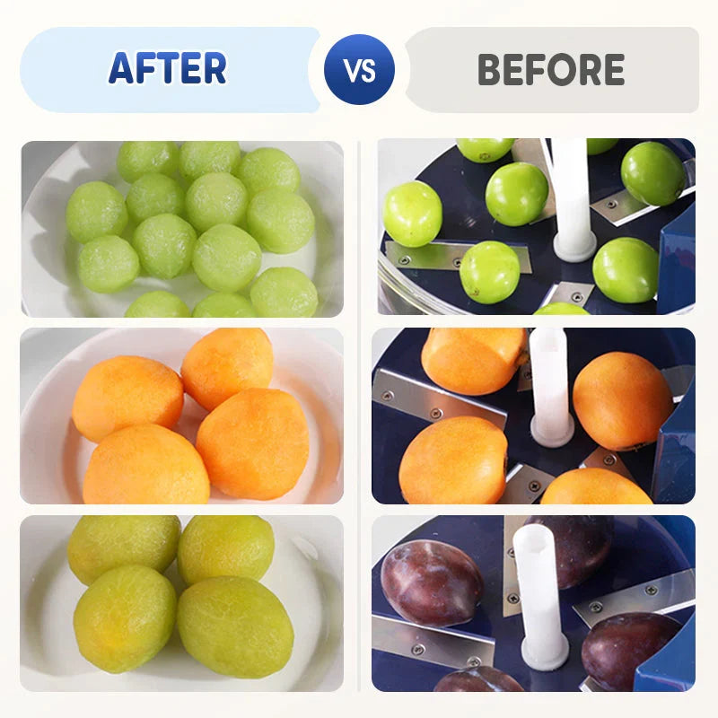 Portable Automatic Electric Peeler for Fruits and Vegetables